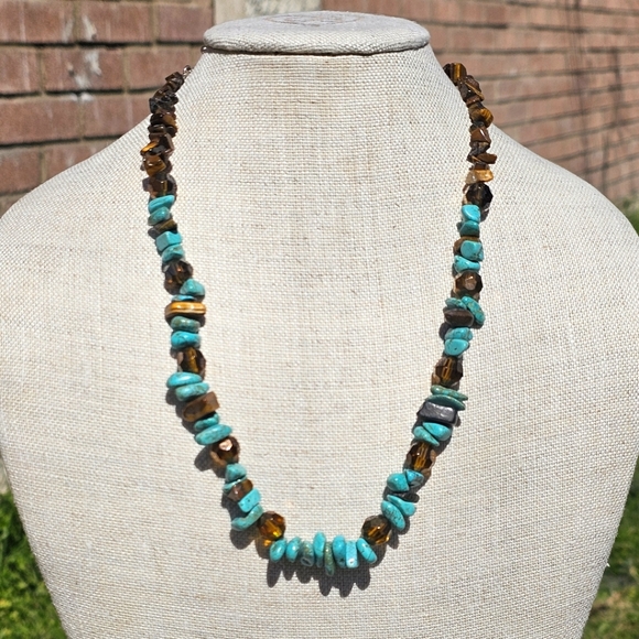 3pc. Western turquoise necklace bundle - Picture 6 of 9